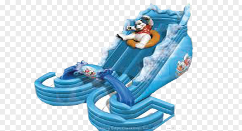 Inflatable Slide Miami Water Playground Renting PNG