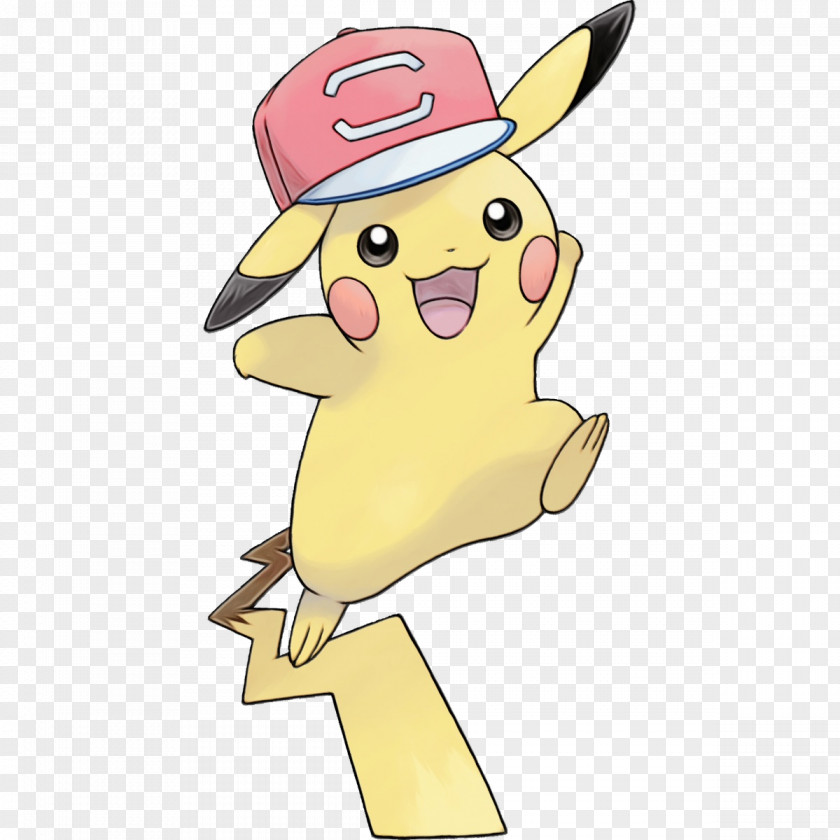 Pikachu Ash Ketchum Hat Kalos Alola PNG