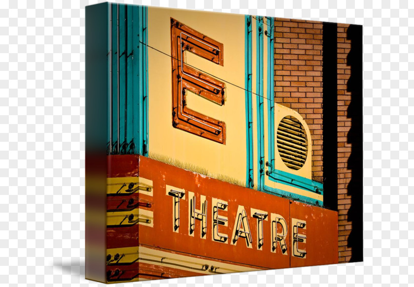 Theater Marquee Shelf PNG
