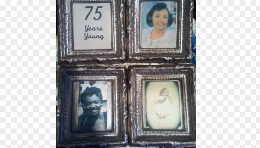 75th Birthday Picture Frames Rectangle PNG