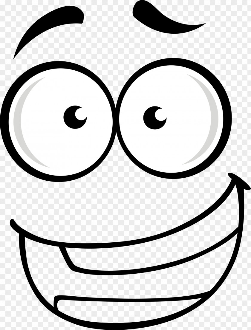 Black Cartoon Smile Smiley Emoticon Drawing Coloring Book PNG