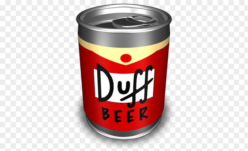 Duff 1 Aluminum Can Brand Mug PNG