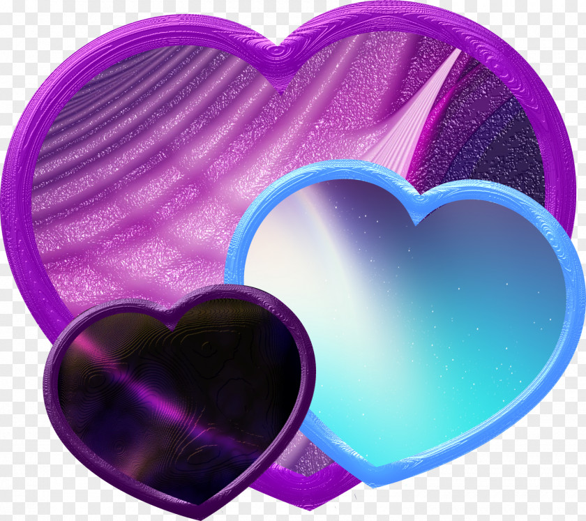 Purple Heart Borders And Frames Clip Art PNG
