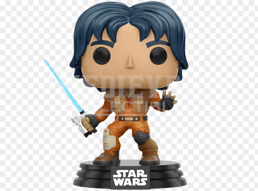 Star Wars Kanan Jarrus Ezra Bridger Ahsoka Tano Funko PNG