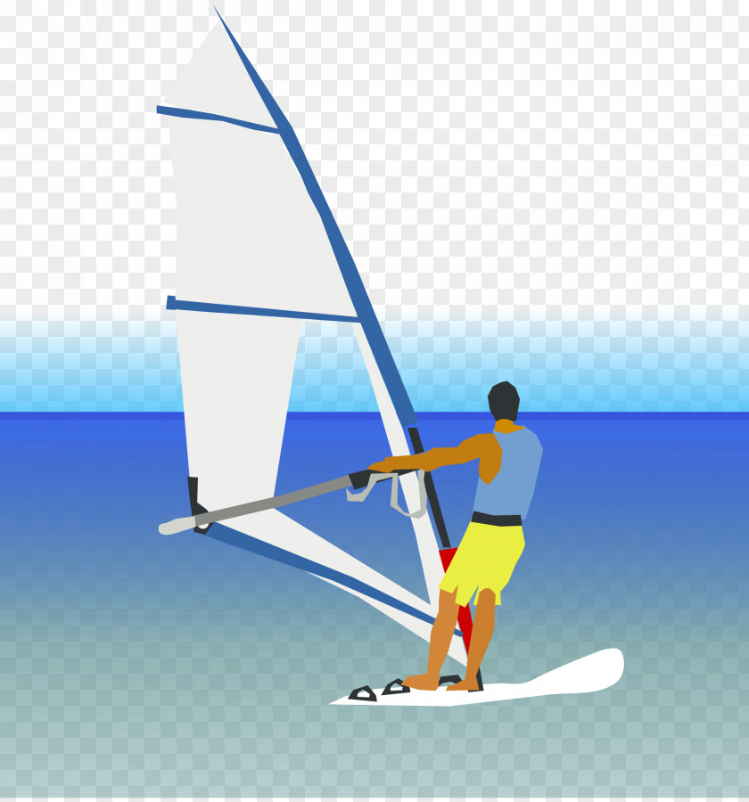 Windsurfing Cliparts Clip Art PNG