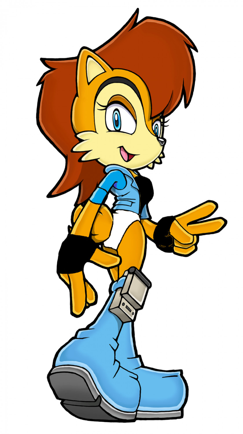 Acorn Sonic The Hedgehog Tails Doctor Eggman Princess Sally King PNG
