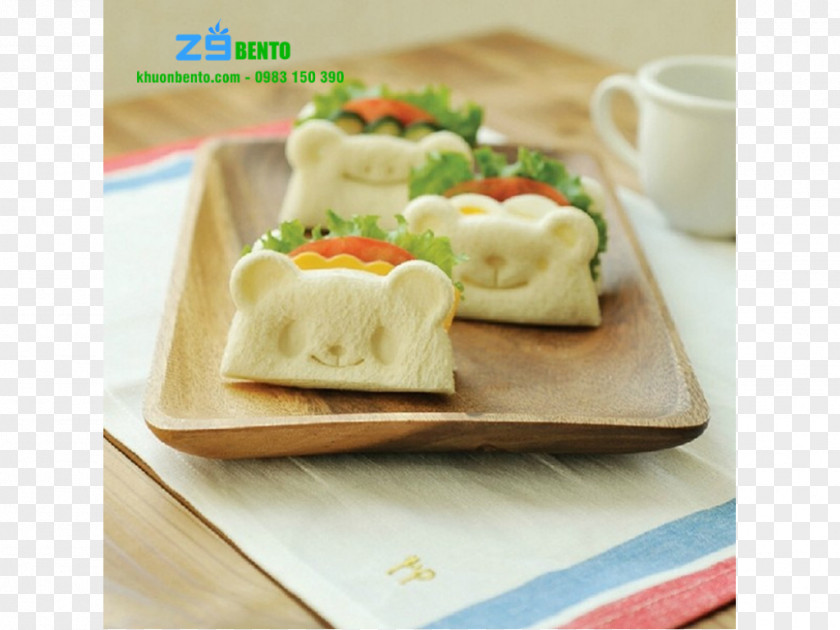 Banh Mi Toast Sandwich Giant Panda Bear Pan Loaf PNG