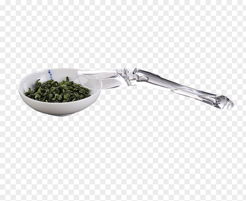 Exquisite Crystal Tea Spoon Teaspoon Shovel Material PNG