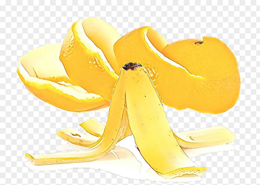 Food Peel Yellow Banana Family Fruit Plant PNG