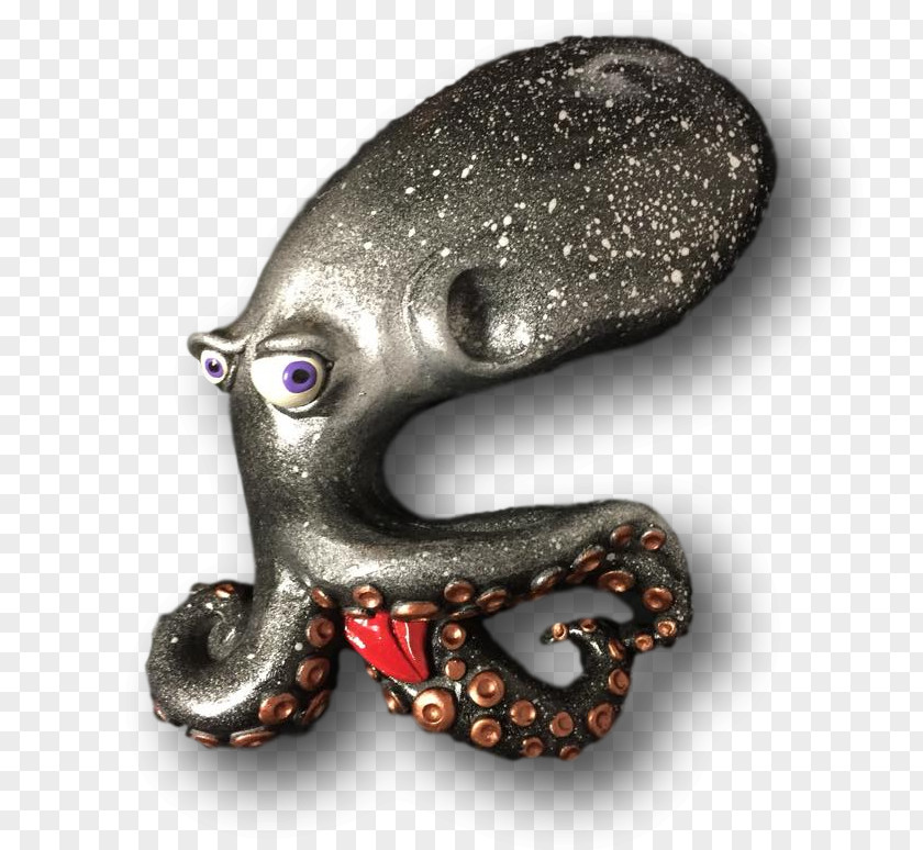 Hand-painted Menu Octopus Marine Invertebrates Cephalopod Body Jewellery PNG