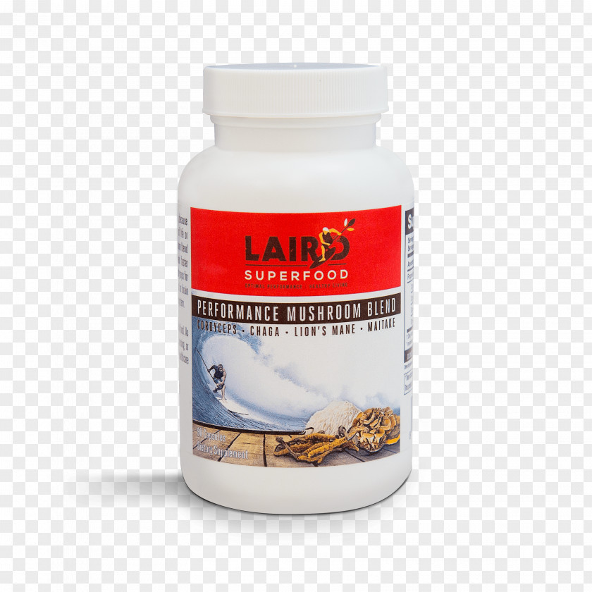 Superfood Dietary Supplement Laird Nutrition Mushroom PNG