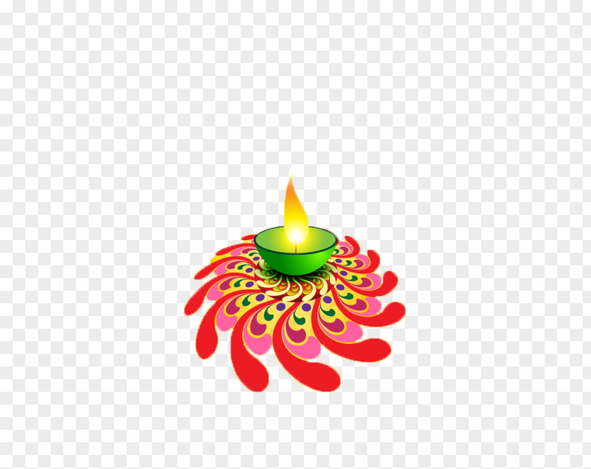 Burning Candles Diwali Greeting Card Wish Diya PNG
