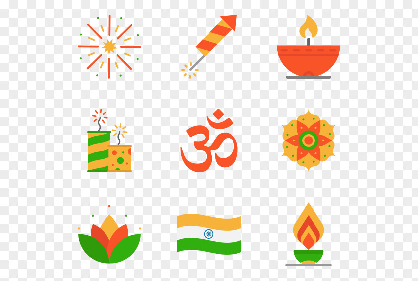Indian Diwali Clip Art PNG