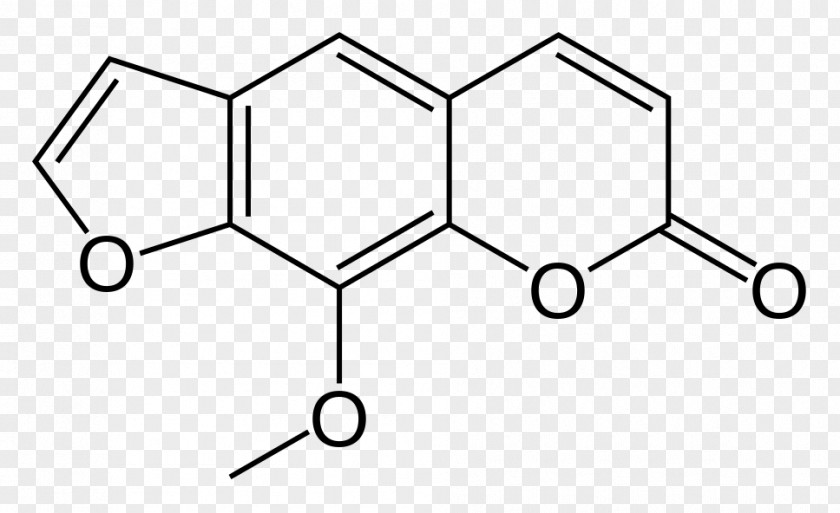 Methoxsalen Furanocoumarin Psoralen Pharmaceutical Drug PNG