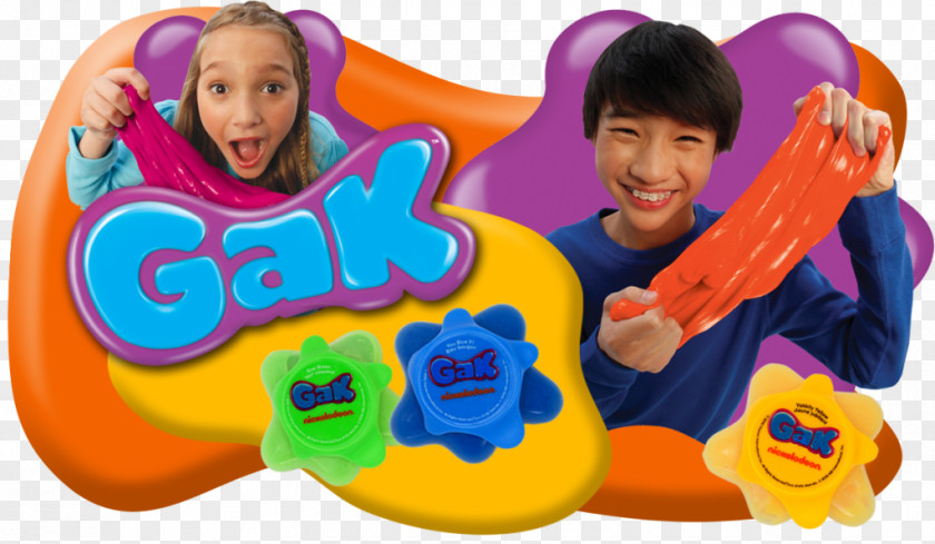 Nickelodeon Gak Toy 1990s Childhood Nostalgia PNG