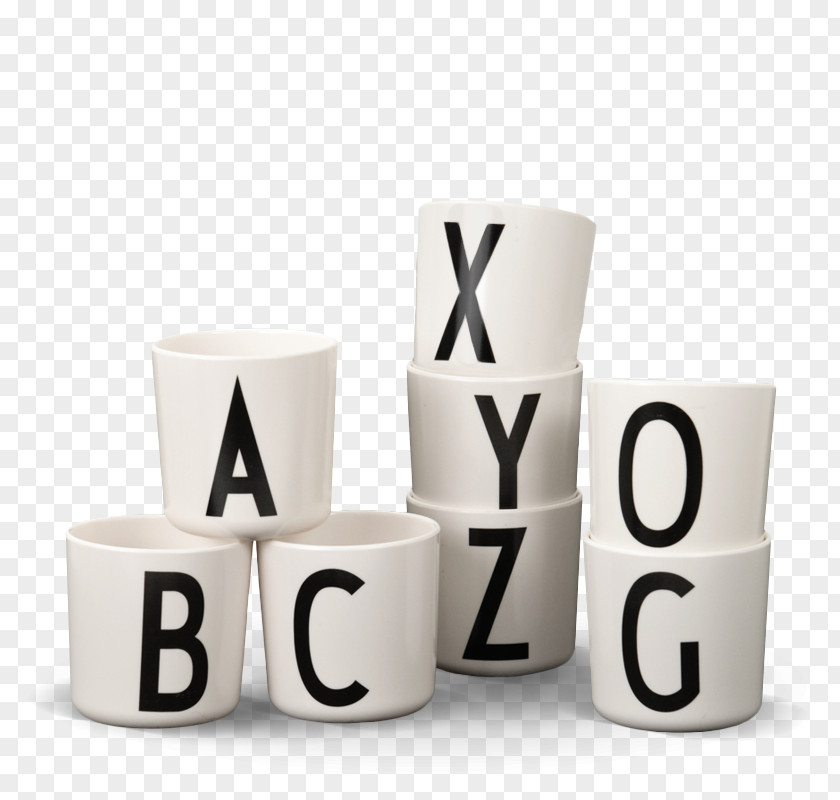 Cup Letter Alphabet Tableware PNG