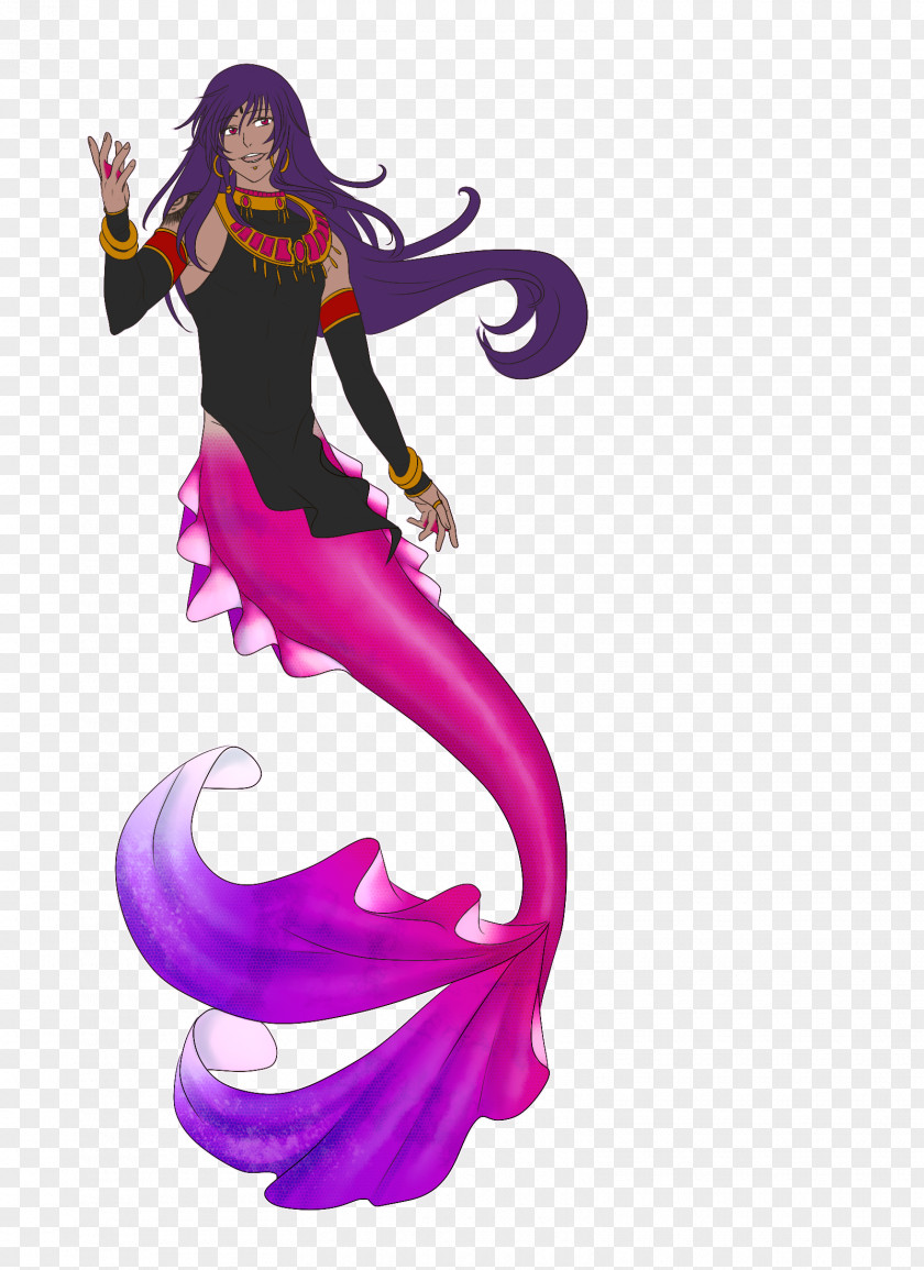 Mermaid Costume Design Cartoon Legendary Creature PNG