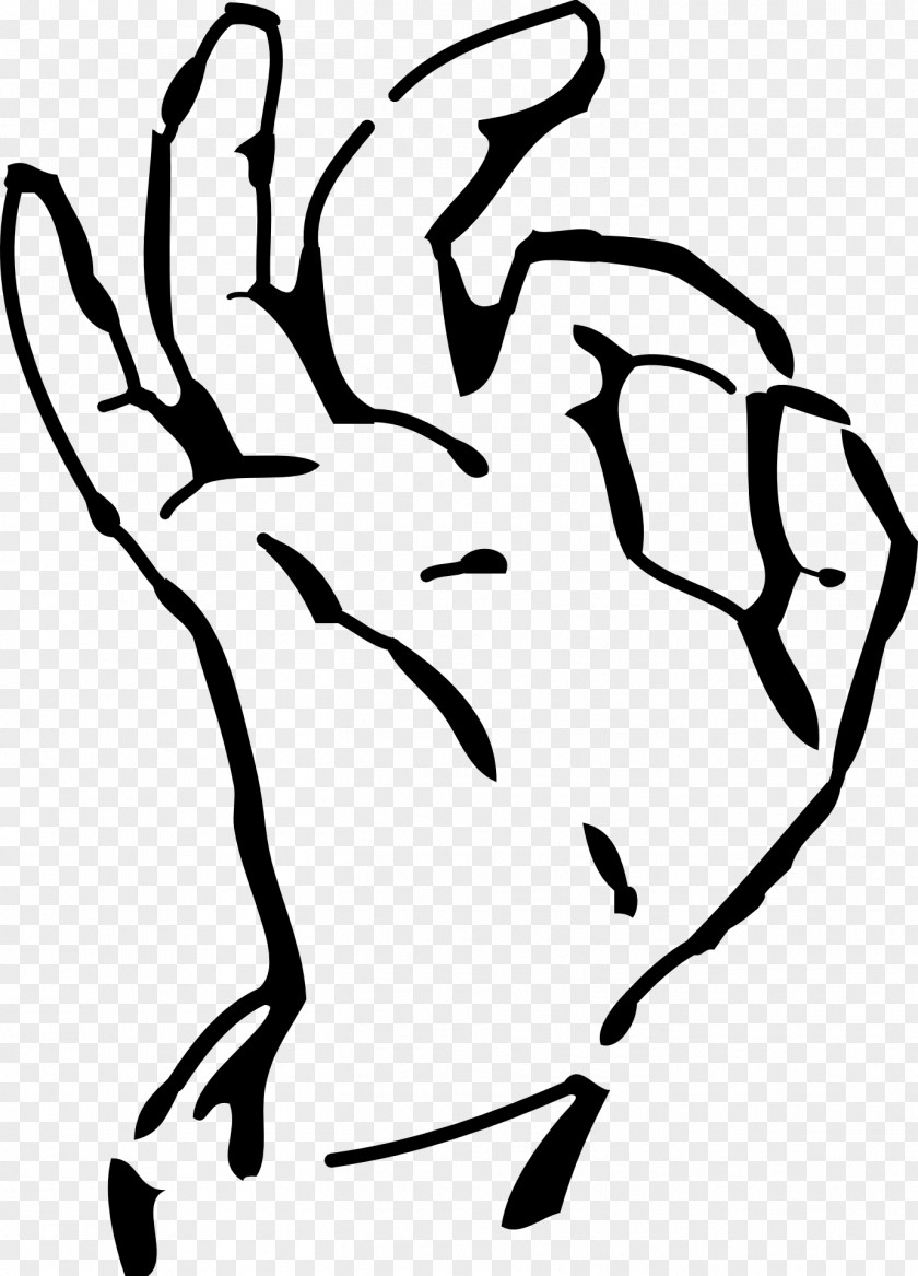 Ok Hand OK Gesture Clip Art PNG