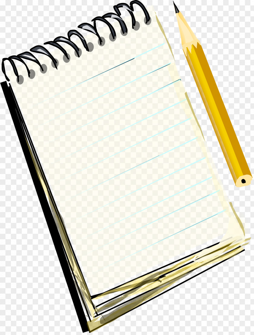 Pen Pencil Notebook Clip Art PNG