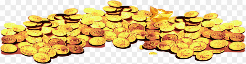 Pile Of Gold Coins Coin Heap PNG
