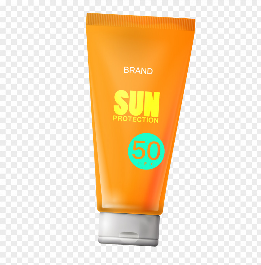 Summer Sun Cream Sunscreen Lotion PNG
