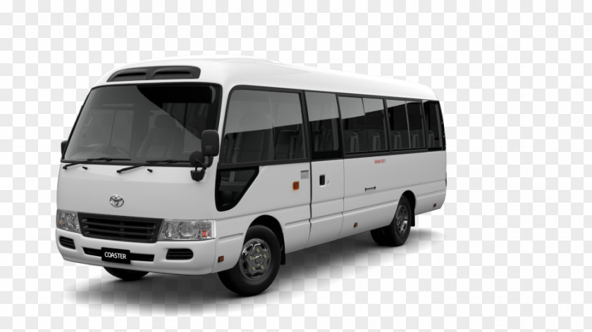 Toyota Coaster Bus Car Land Cruiser Prado PNG