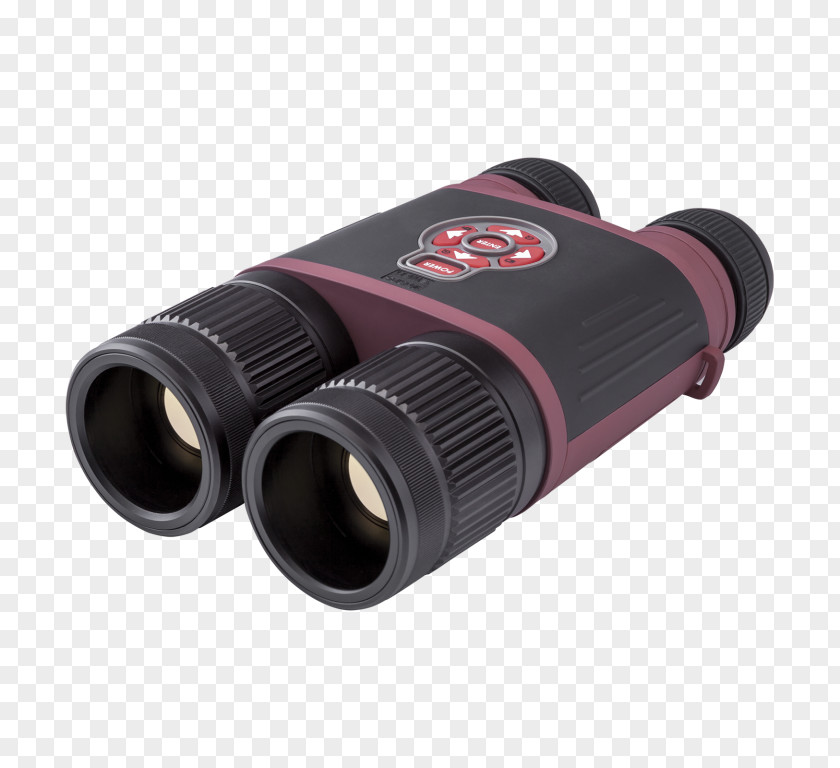 Binoculars American Technologies Network Corporation ATN BinoX-HD 4-16X Thermography Monocular PNG