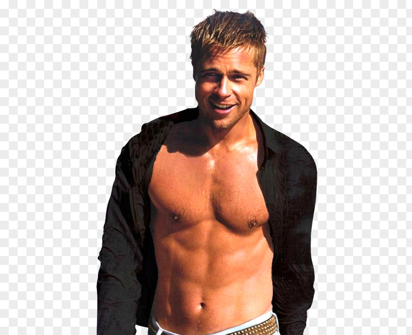 Brad Pitt Seven Actor Sexiest Man Alive PNG