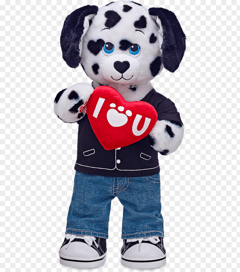 Build A Bear Workshop Dalmatian Dog Stuffed Animals & Cuddly Toys Build-A-Bear Valentine's Day PNG