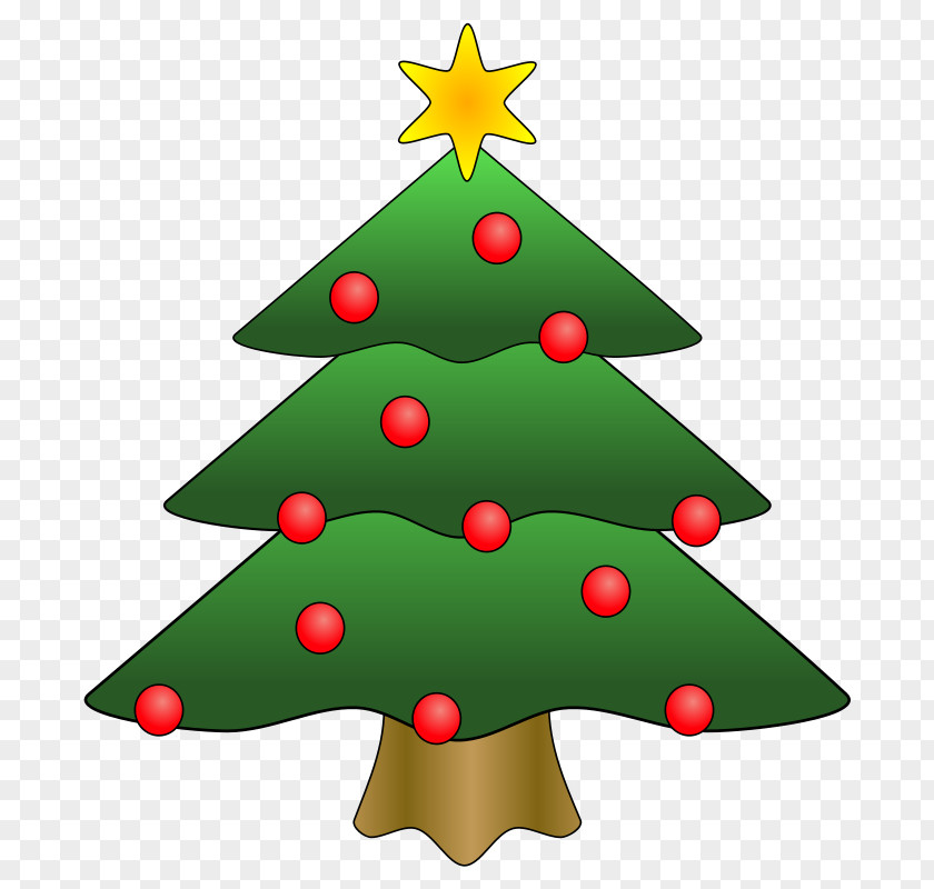 Christmas Tree Illustration Free Content Clip Art PNG