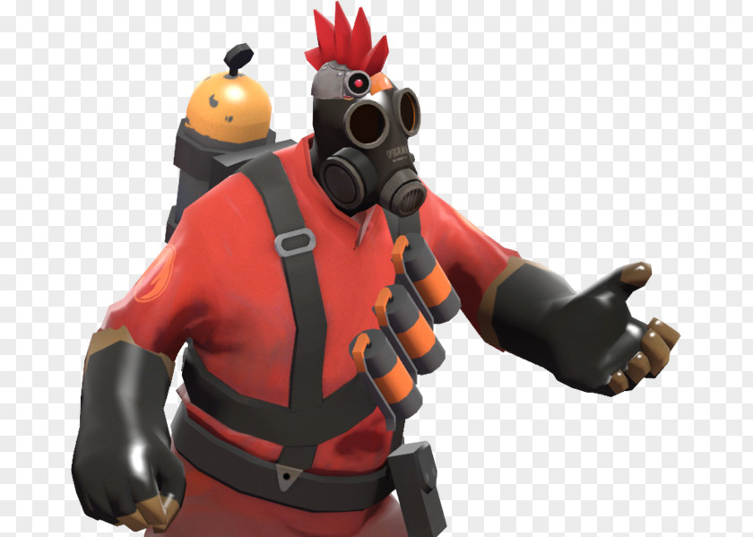 Robot Team Fortress 2 Hat Game Figurine PNG