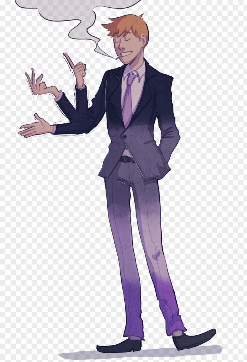 Ace Attorney Costume Suit Violet Clothing Tuxedo PNG
