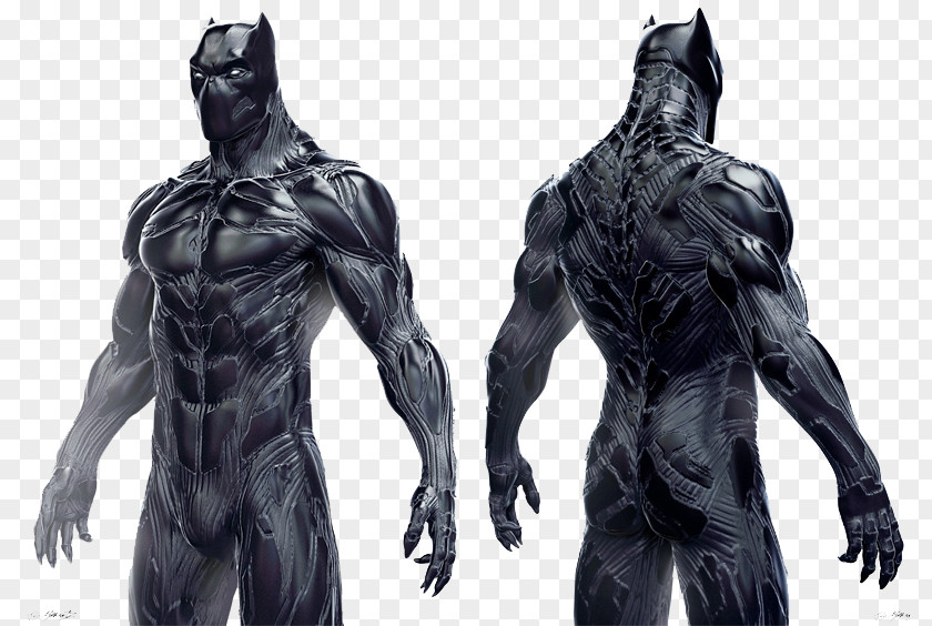 Black Panther Transparent Image Iron Man Concept Art Marvel Cinematic Universe Film PNG