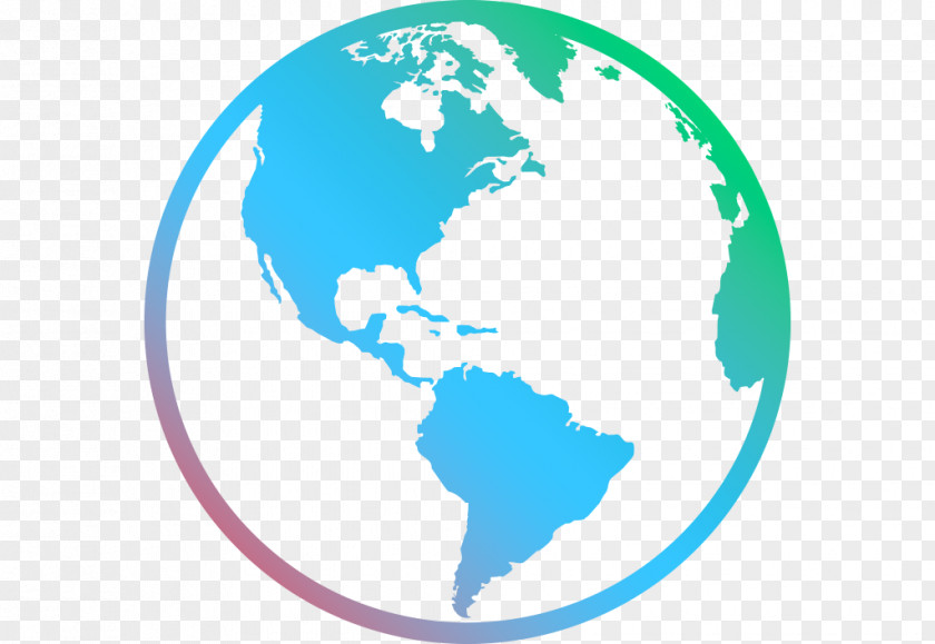Color Map Globe Earth PNG