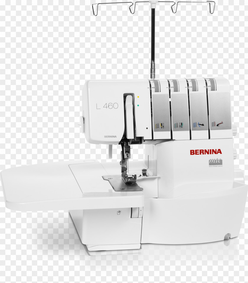 Hand Painted Sewing Machine Overlock Bernina International Machines Quilting PNG