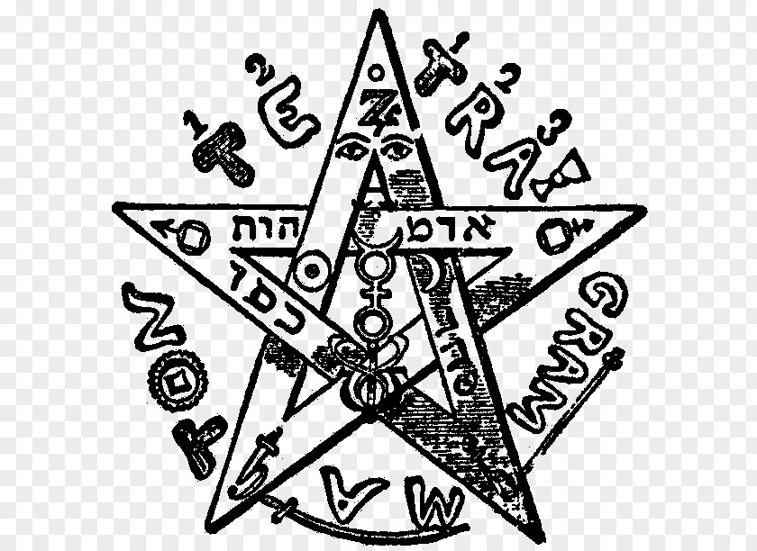 Pentagram Clipart Dogme Et Rituel De La Haute Magie Magic Symbol Esotericism PNG