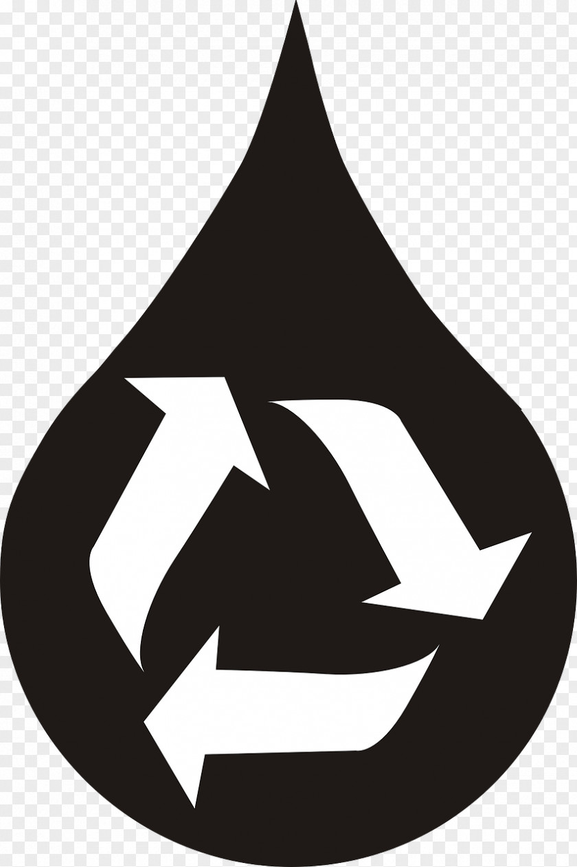 Recycle Reclaimed Water Recycling Symbol Bin Clip Art PNG