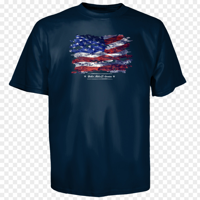 Watercolor American Flag Long-sleeved T-shirt Hoodie Dallas Wings PNG