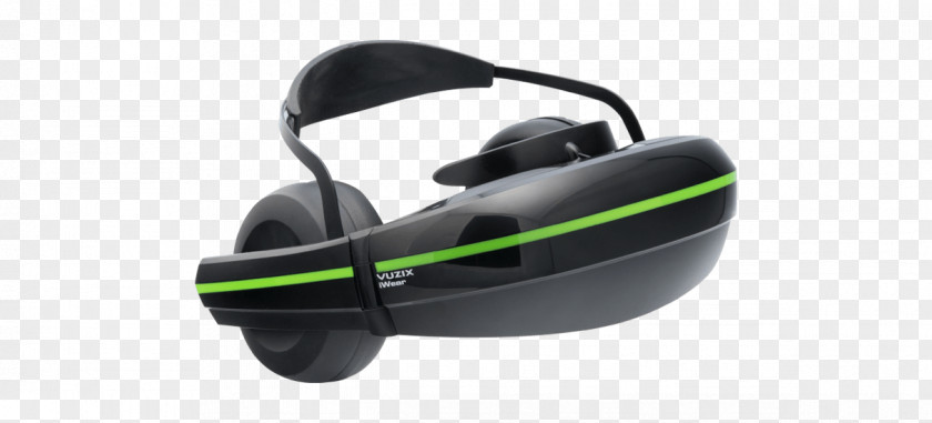 Award Winning Virtual Reality Headset Vuzix Headphones Computer Monitors HDMI PNG