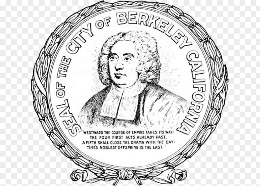 California George Berkeley Alameda City Seal PNG