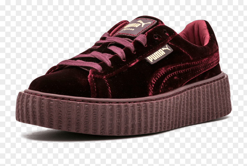 Puma Shoe Sneakers Suede Brothel Creeper PNG