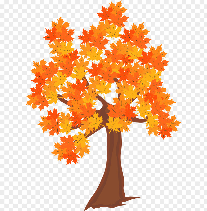 Autumn Tree Clip Art PNG