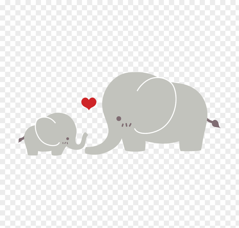 Cute Elephant Family Today's Parent Clip Art PNG