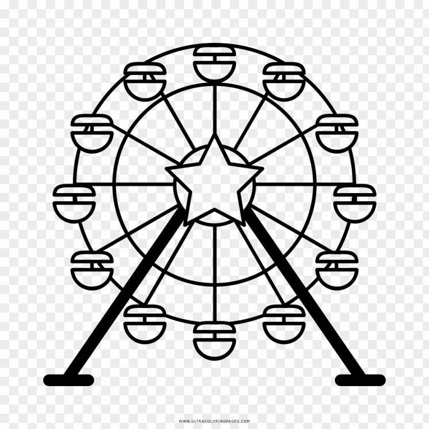 Ferris Wheel Drawing London Eye Clip Art PNG