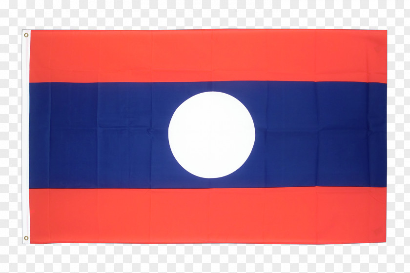 Flag Of Laos Emblem PNG