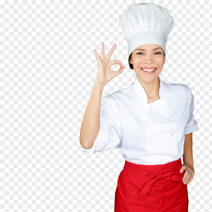 Hand Headgear Cook Chef's Uniform Chef Gesture PNG