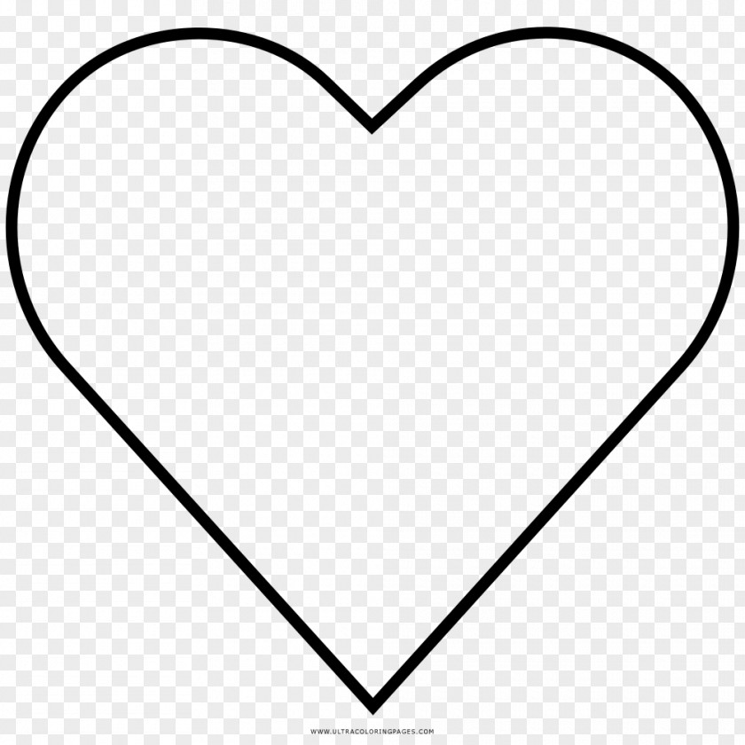 Heart Outline Valentine's Day Clip Art PNG