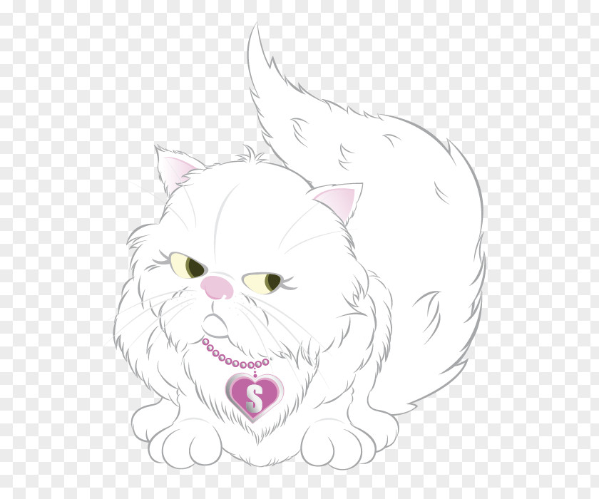 Kitten Whiskers Tabby Cat Sketch PNG