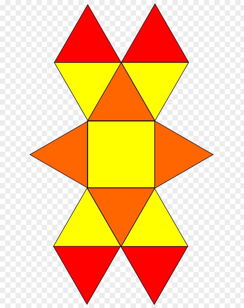Pyramid Symmetry Image Square PNG