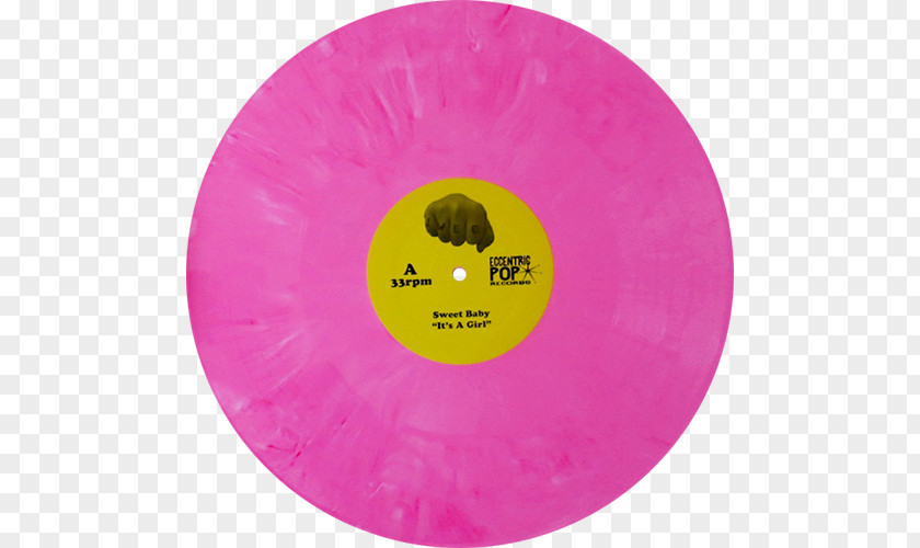 Baby Growth Record Yellow Magenta Purple Violet Compact Disc PNG